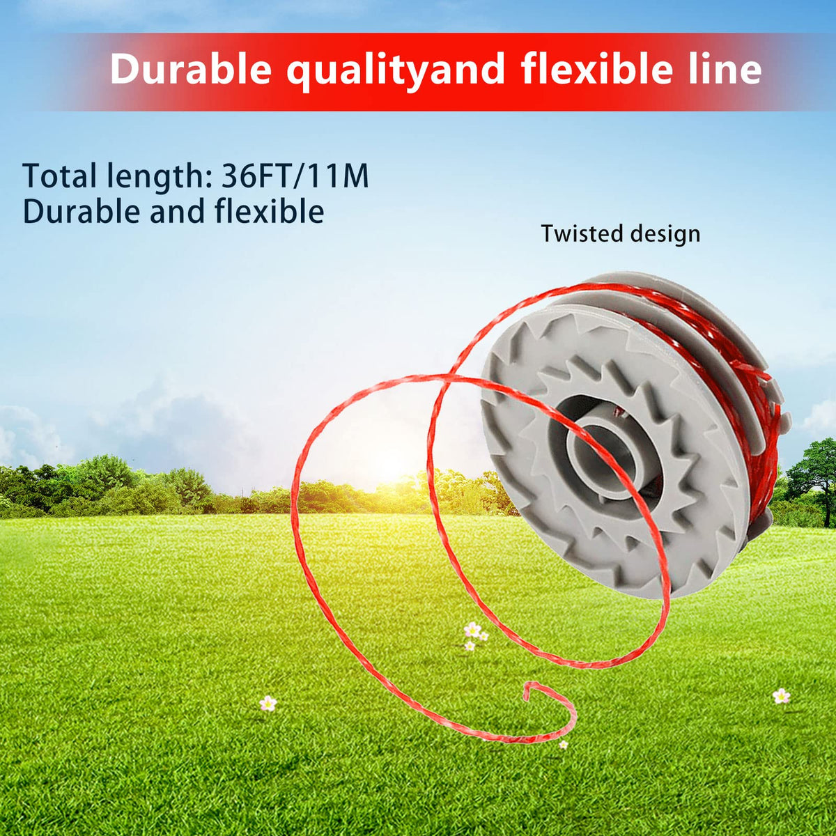 1.6mm Autofeed Strimmer Replacement Spool – Compatible with Flymo