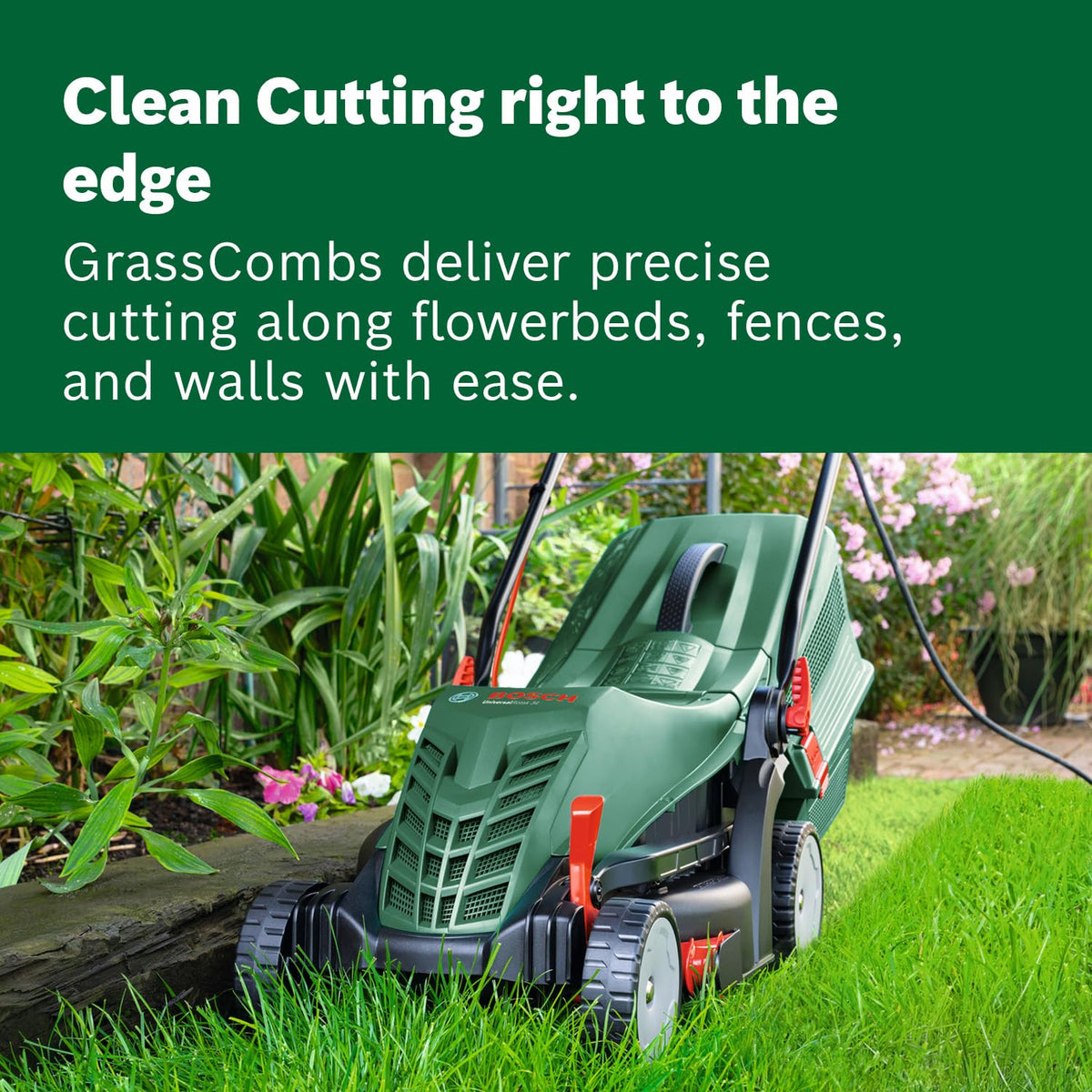 JAMESORA UniversalRotak 34-410 Corded Lawn Mower – 34cm Cutting Width