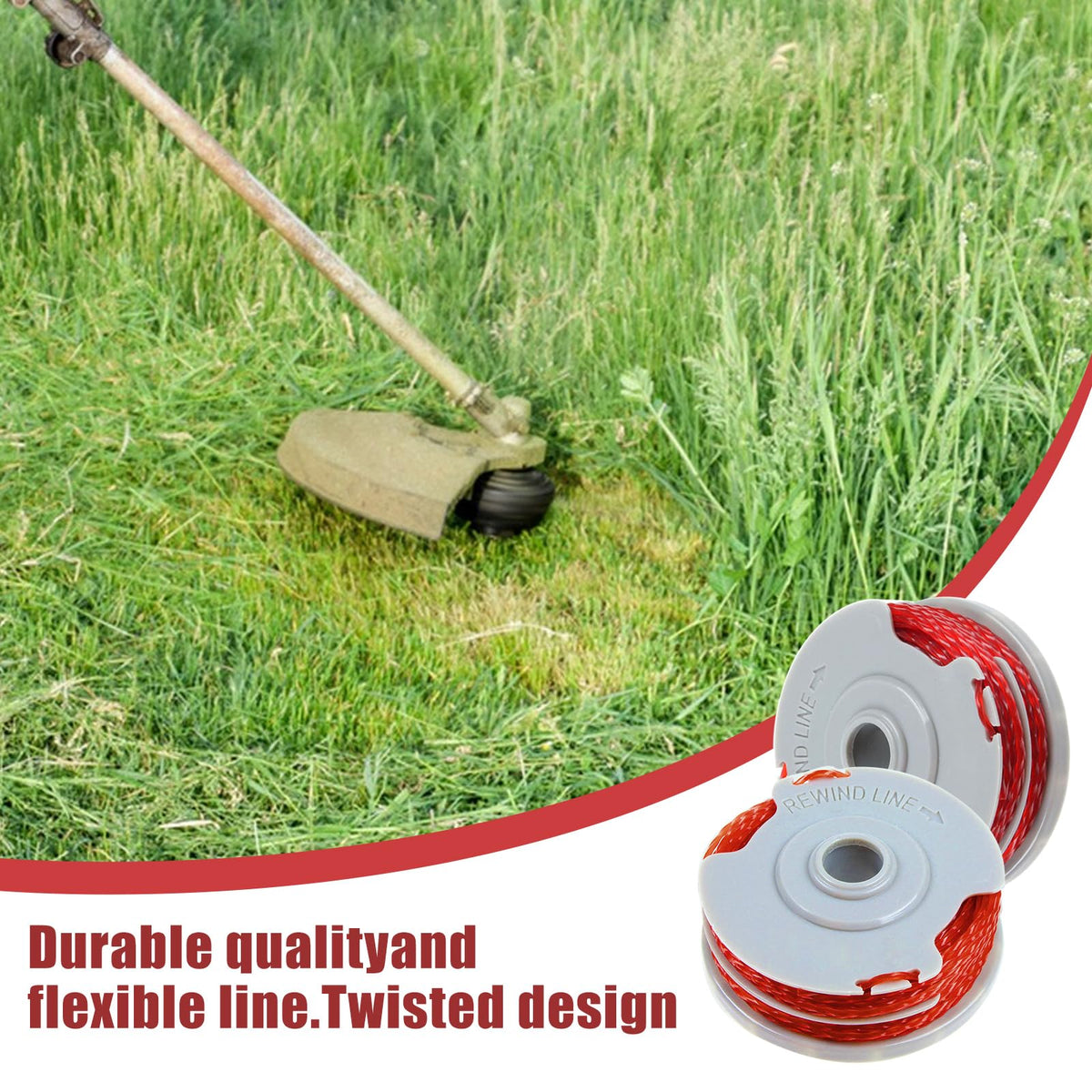1.6mm Autofeed Strimmer Replacement Spool – Compatible with Flymo